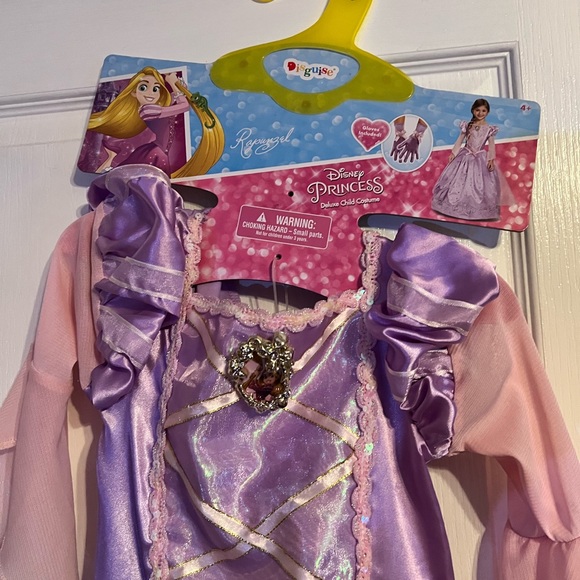 Disney Other - Disney Princess Rapunzel Costume Purple Dress Tangled Child Size small(4-6x)